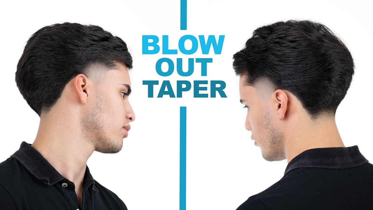 Coupe De Cheveux Blowout Taper